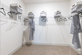 Closet area at Century Vista Palms, Orlando, 32822